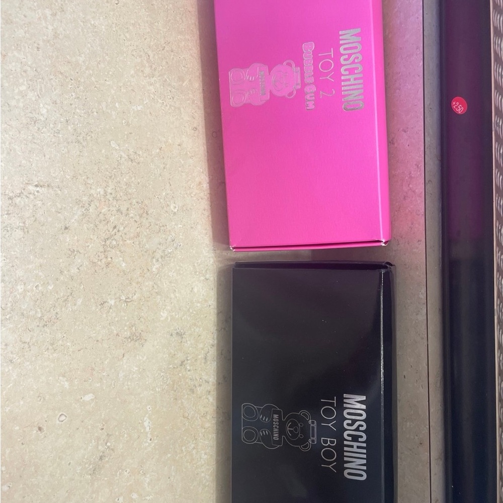 Moschino Pink Toy 2 and Toy Boy. HIS & HERS set